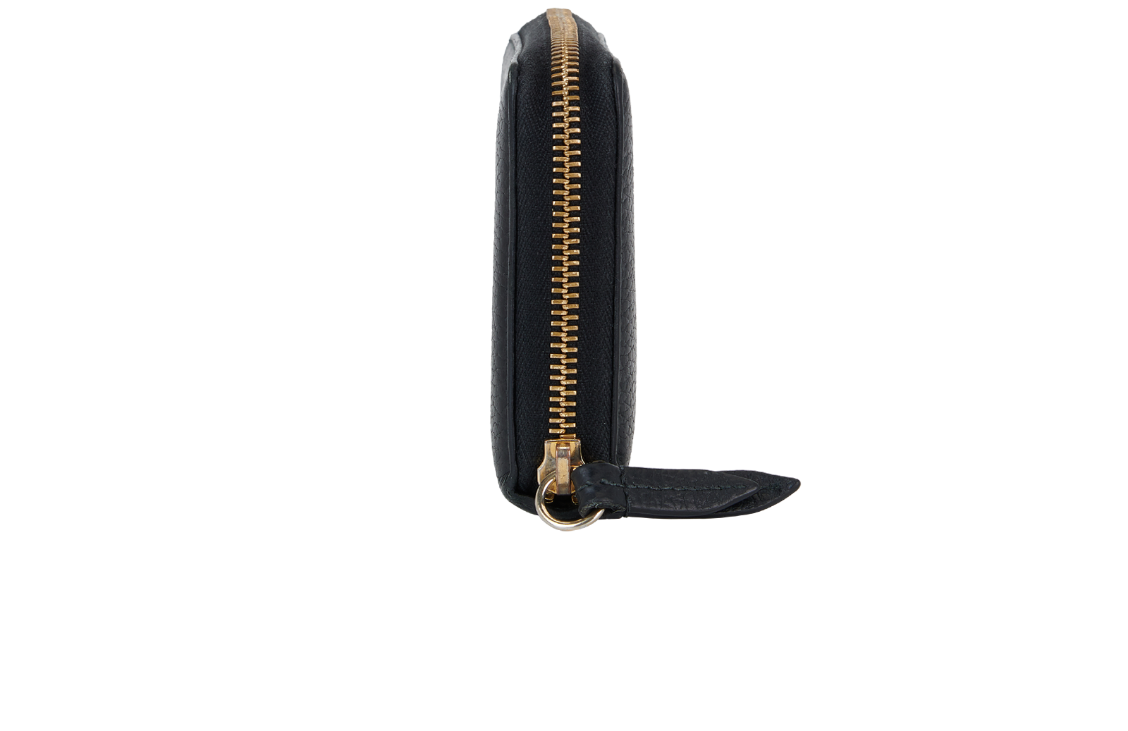 Gucci Marmont Zipped Long Wallet, &pound;180, Accessories, Black, Leather, Side view